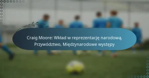 Read more about the article Craig Moore: Wkład w reprezentację narodową, Przywództwo, Międzynarodowe występy