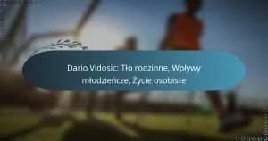 Read more about the article Dario Vidosic: Tło rodzinne, Wpływy młodzieńcze, Życie osobiste