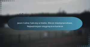 Read more about the article Jason Culina: Sukcesy w klubie, Mecze międzynarodowe, Najważniejsze osiągnięcia w karierze